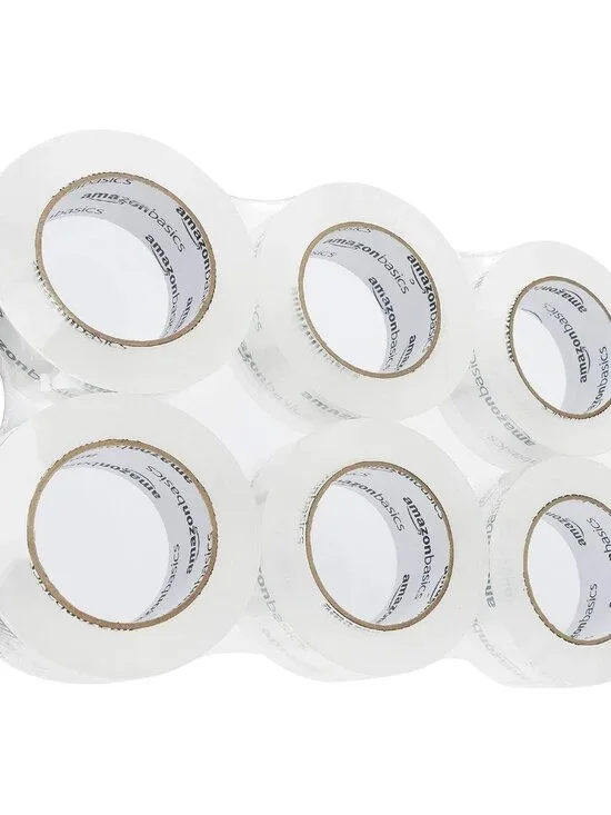 Ultimate 6-Pack Crystal Clear Packing Tape 1.88" x 109 Yards for Secure Sealing - Picture 1 of 9